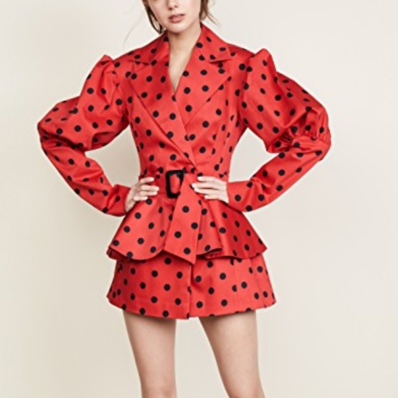 marianna senchina polka dot dress
